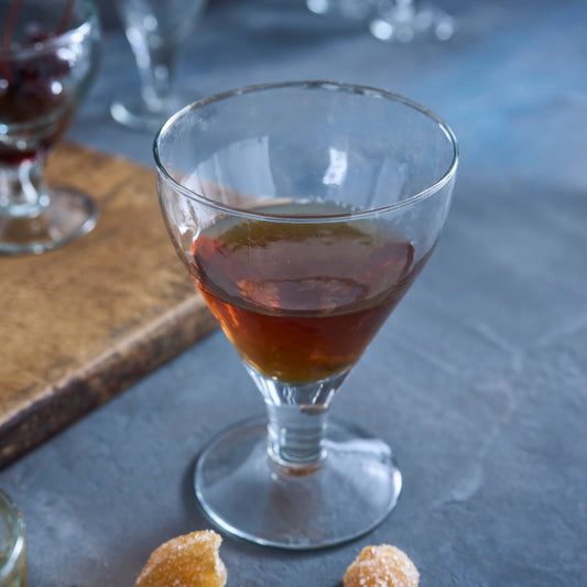 Pebbled Footed Goblets