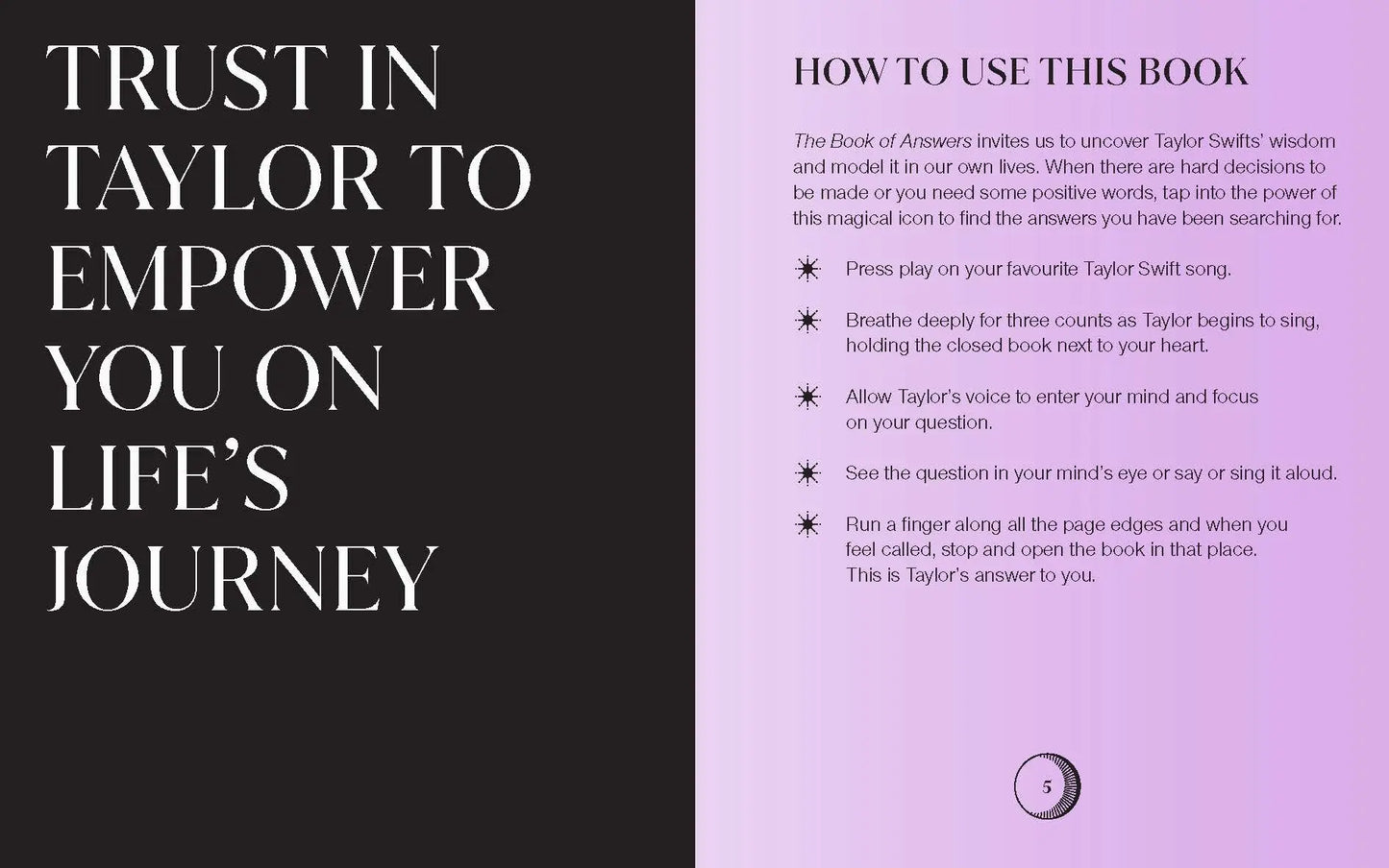 The Book of Answers According to Taylor