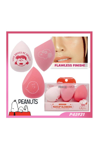 Peanuts 3pc Makeup Blenders - Front & Company: Gift Store