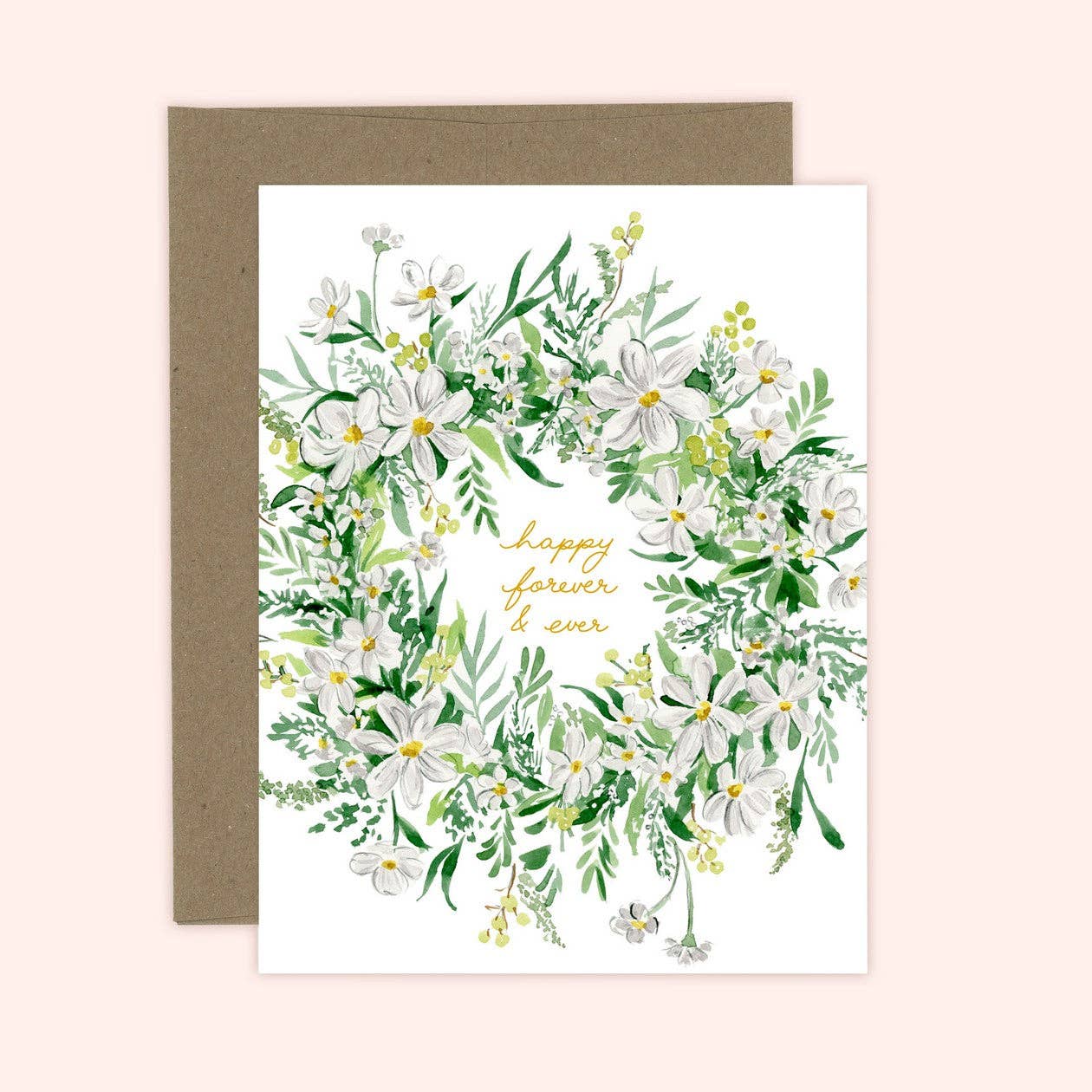 Happy Forever & Ever Wedding Card