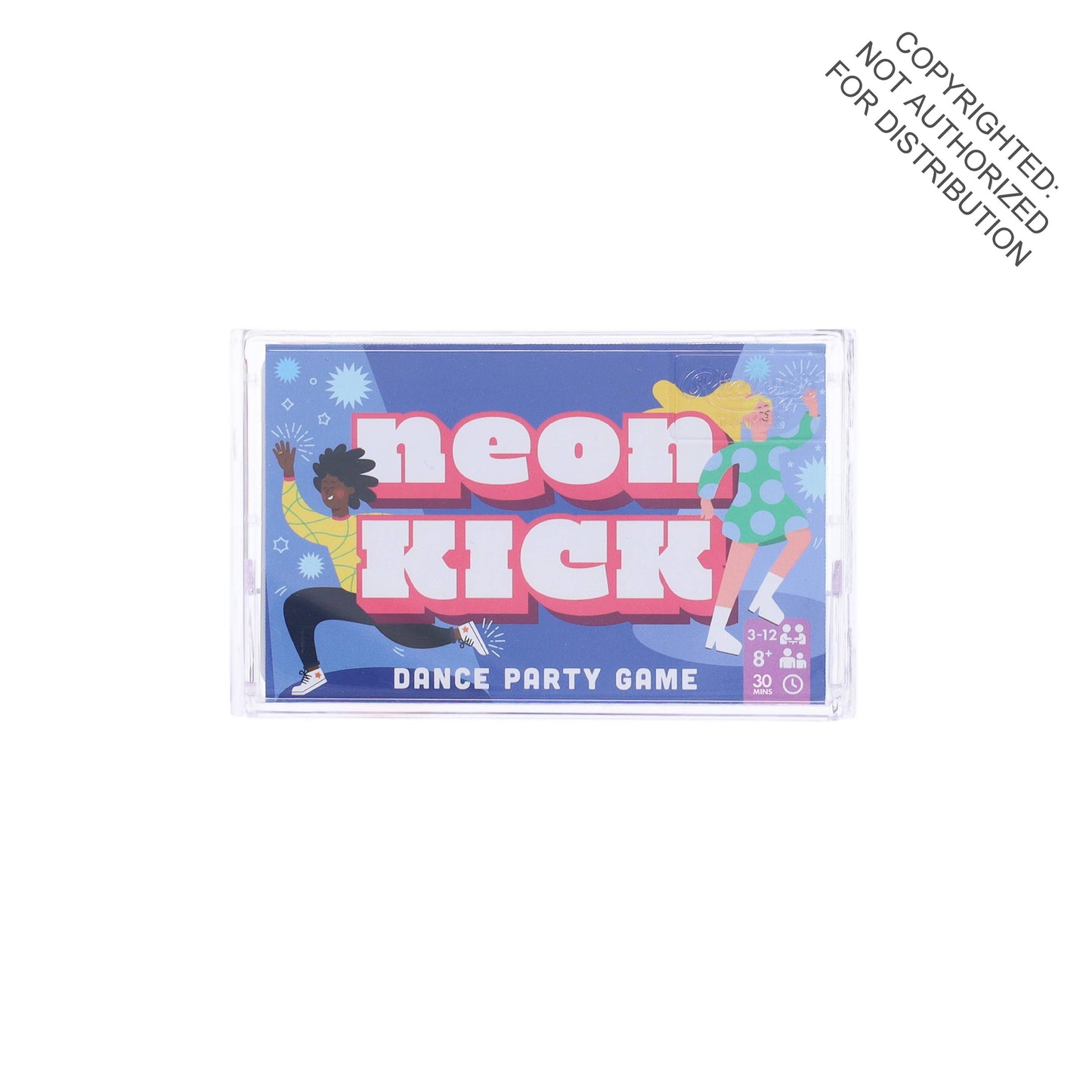 Neon Kick cassette game CDU of 6