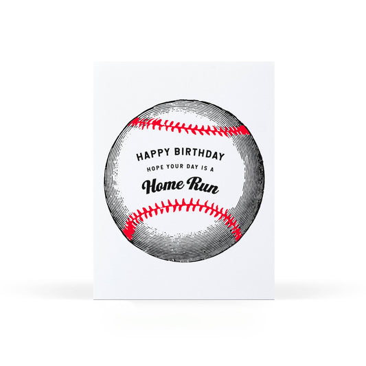 Home Run Birthday Card