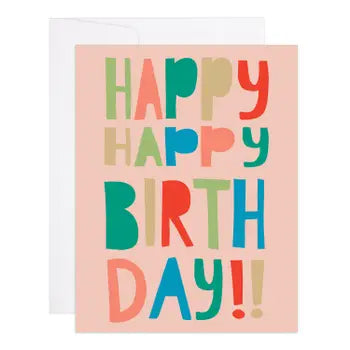 Happy Birthday Type - Front and Company: Gifts