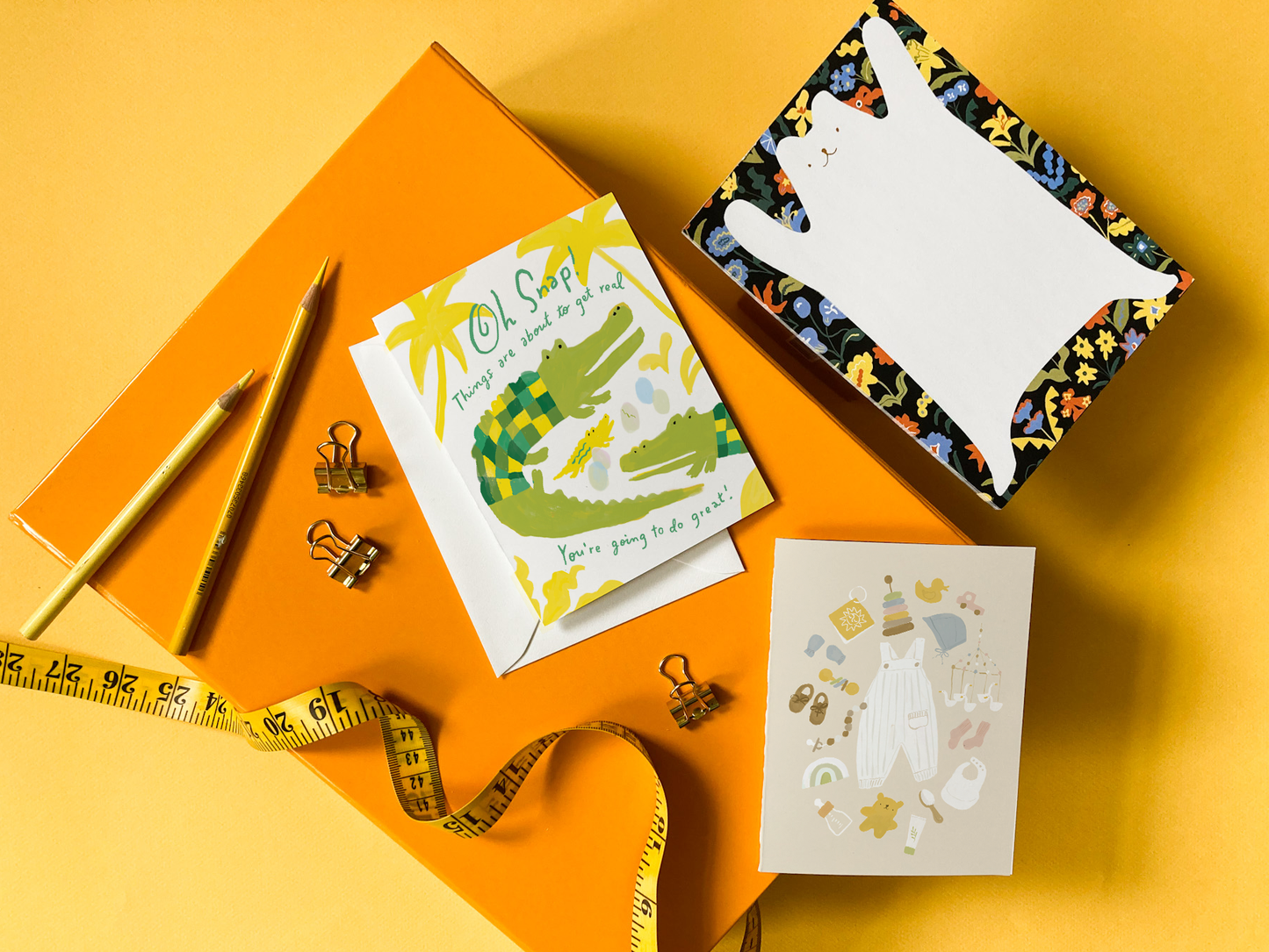 Bébé Things – Gender Neutral Welcome Baby Card