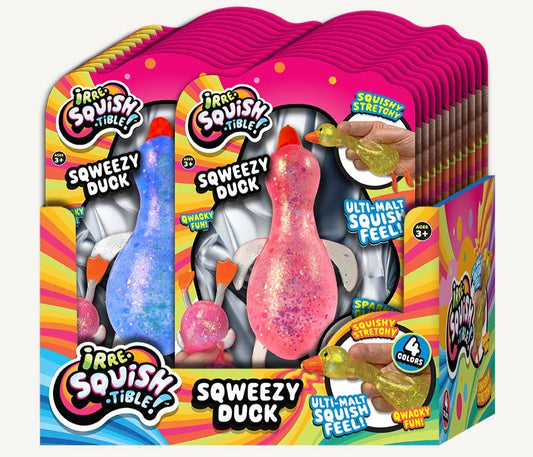 Irre-SQUISH-tible Sqweezy Duck