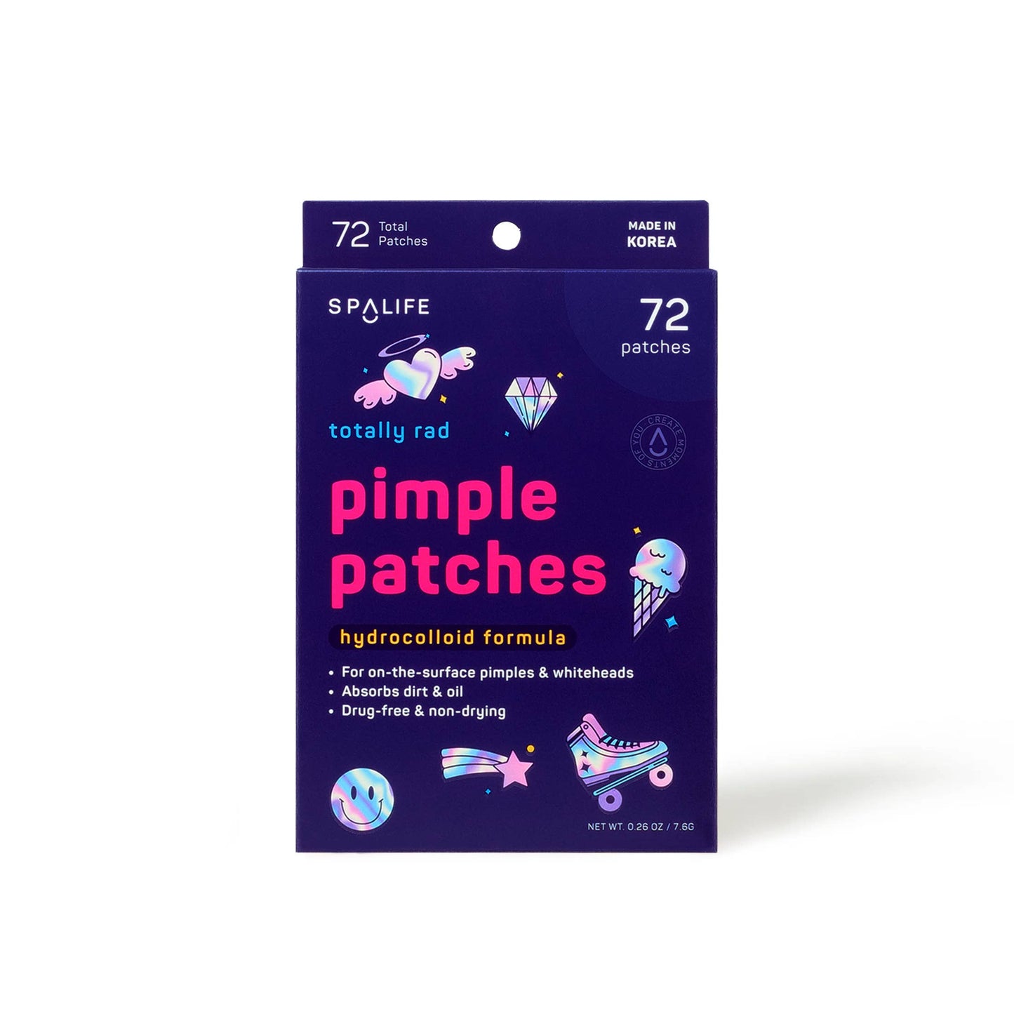 Totally Rad Hydrocolloid Acne Patches For Pimples Whiteheads
