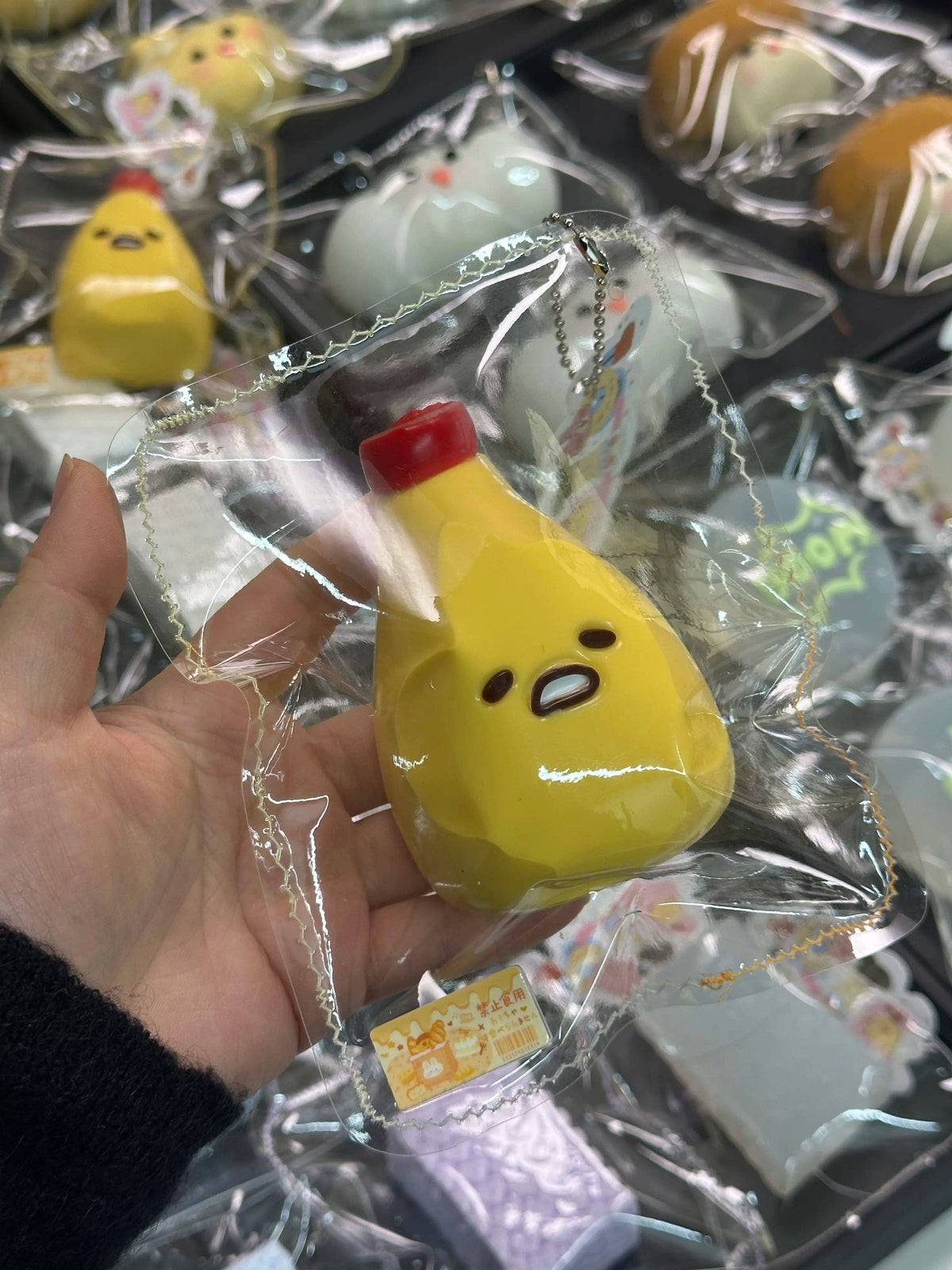 Lazy Egg Tomato Bottle Taba Squishy