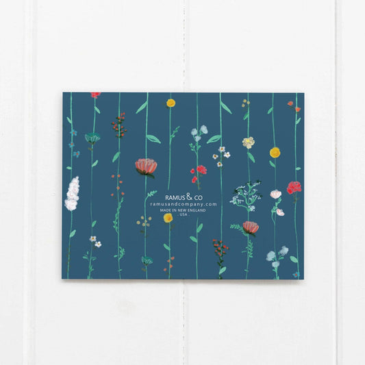 Congrats Flowers Cascade Greeting Card