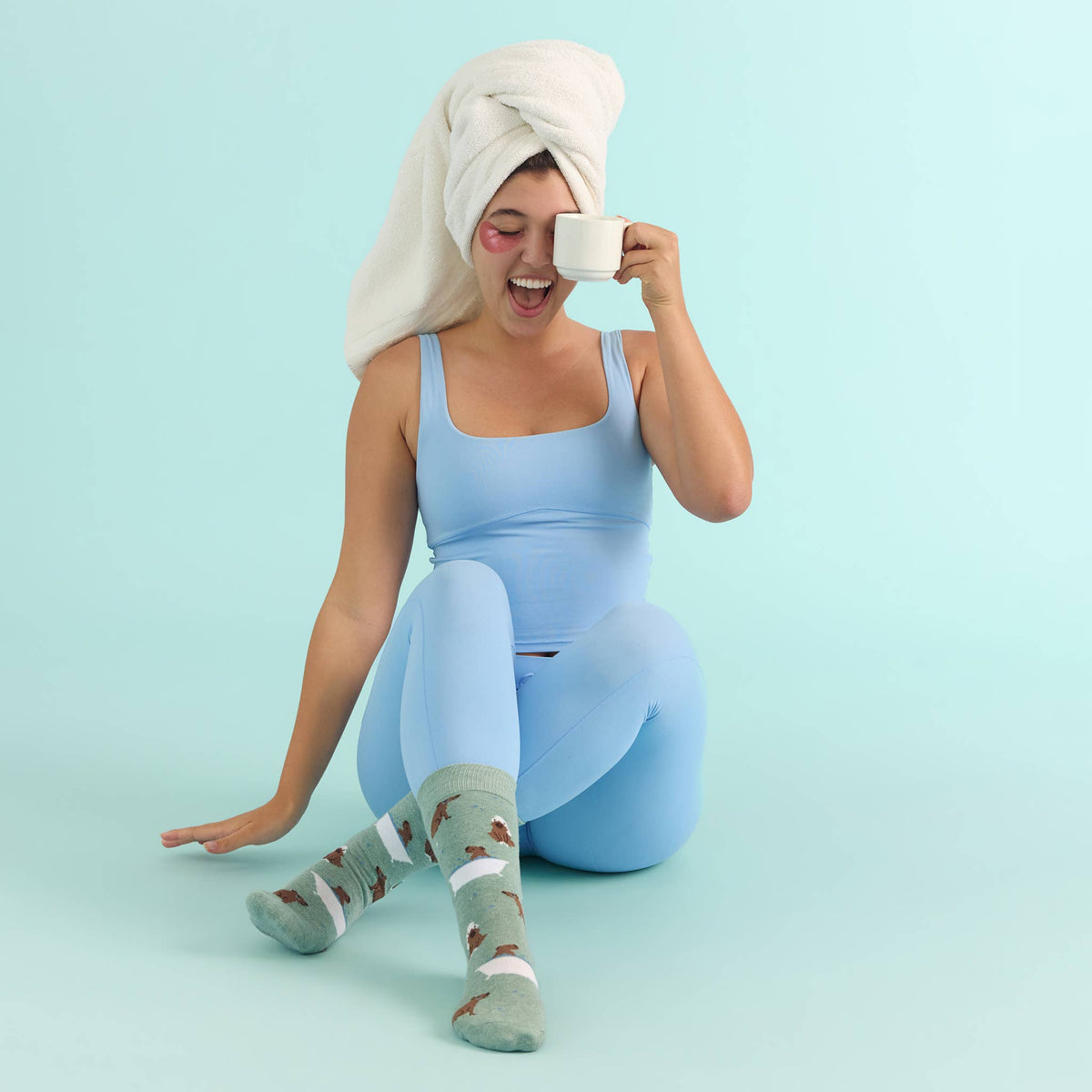 Socks that Support Mental Health | Green Capybaras