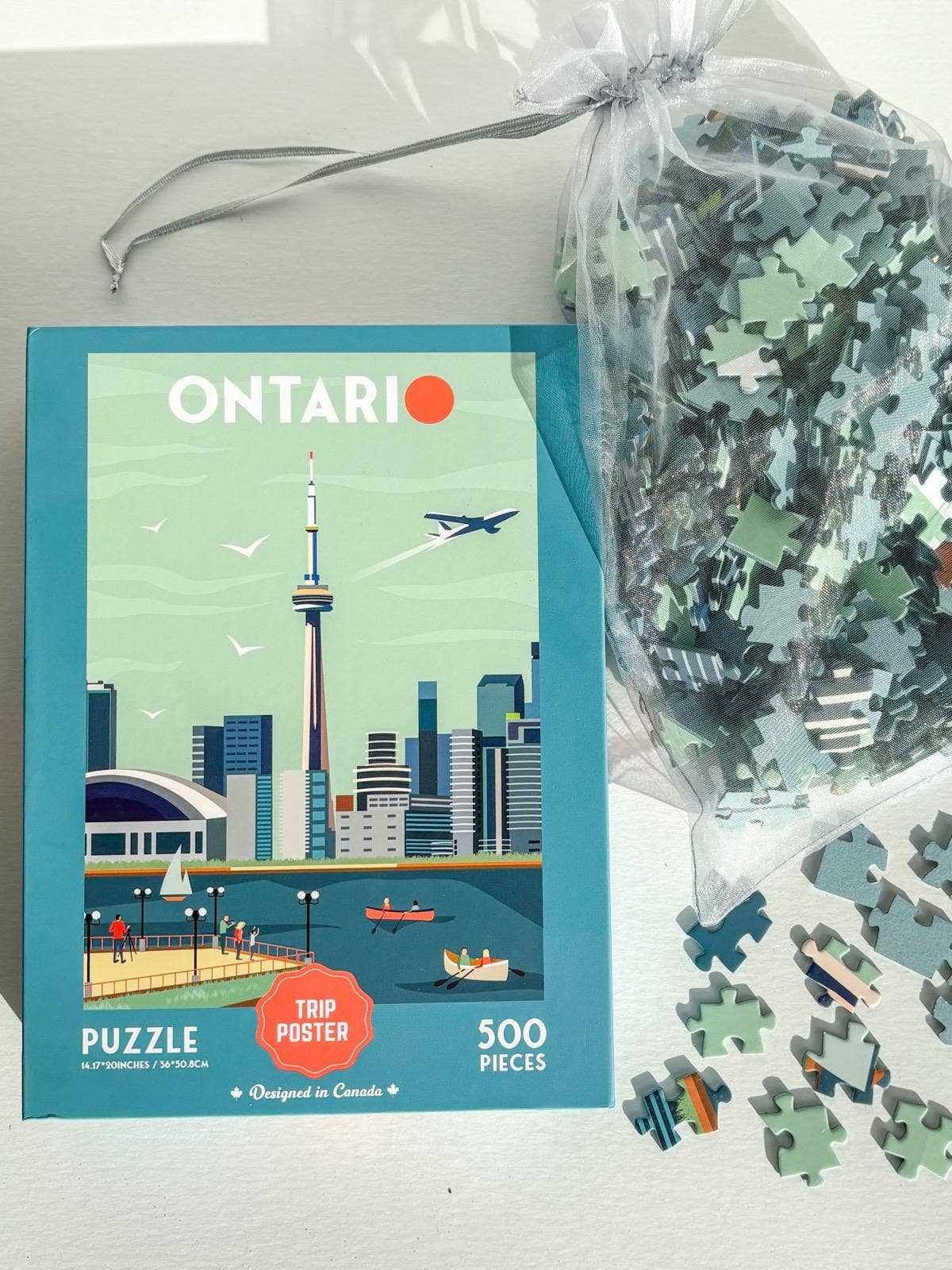 PUZZLES FROM PROVINCES - ONTARIO / ALBERTA / YUKON OR QUEBEC