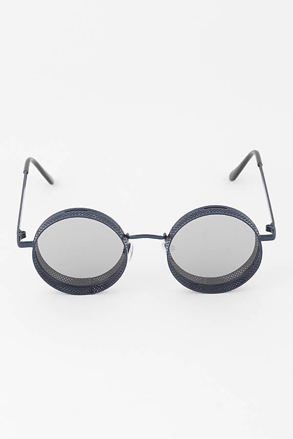 Tin Rim Round Sunglasses