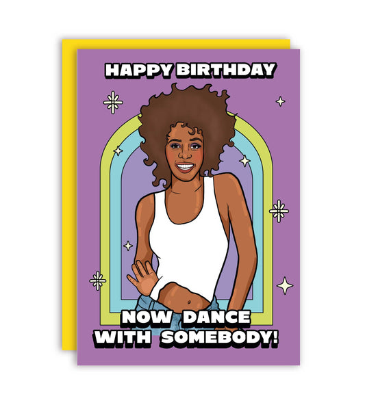 Happy Birthday, Now Dance With Somebody Funny Birthday Card