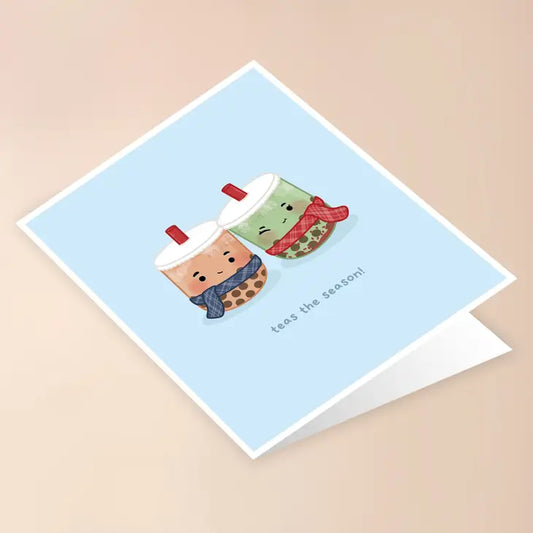 Teas the Season Christmas Card