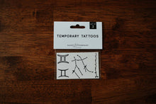 Load image into Gallery viewer, Gemini Temporary Tattoos | The Zodiac Collection
