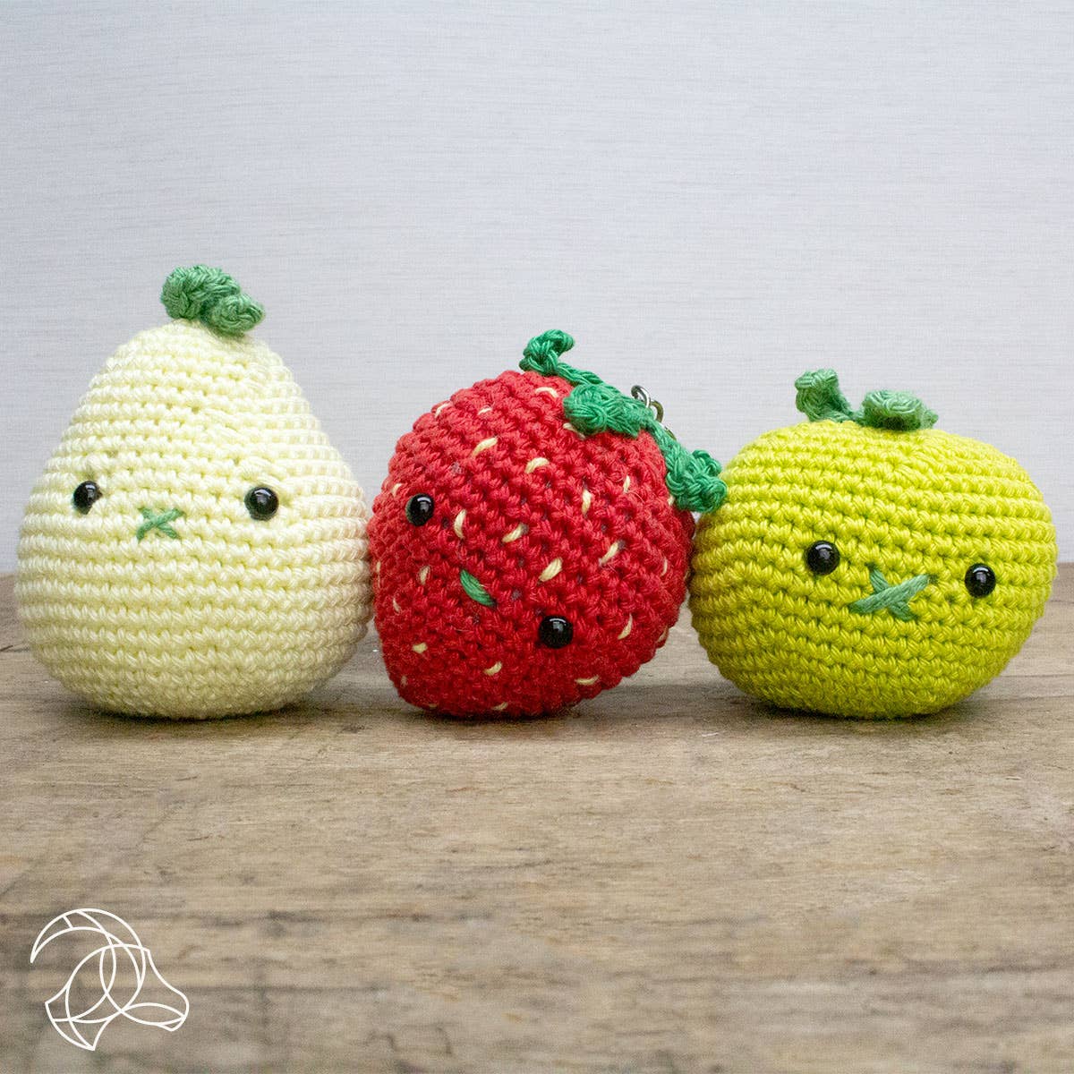 DIY Crochet Kit - Strawberry Bag Hanger