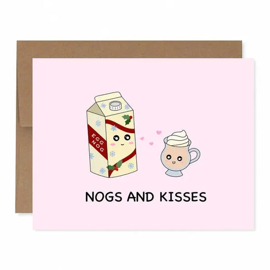 Nogs and Kisses Greeting Card