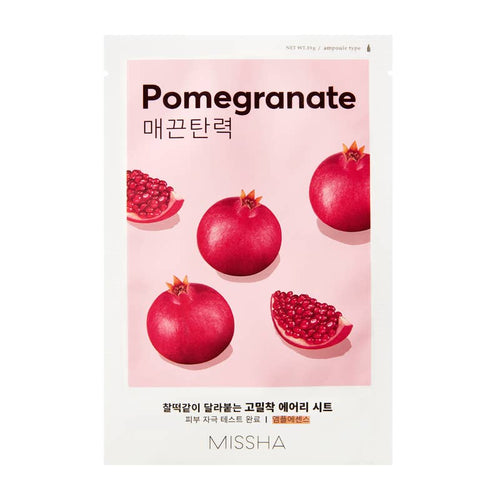 MISSHA Airy Fit Sheet Mask Pomegranate - Front & Company: Gift Store