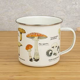 Enamel mug - Mushroom