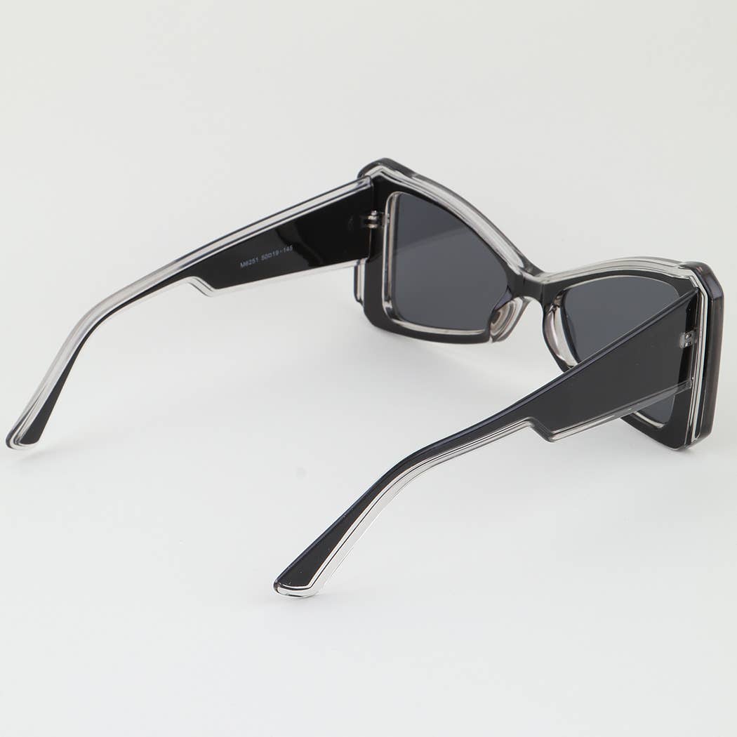 Bright Gradient Geometric Sunglasses