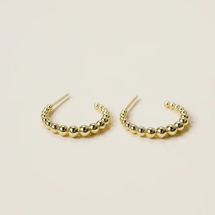 Ball Hoop - Large - Earring