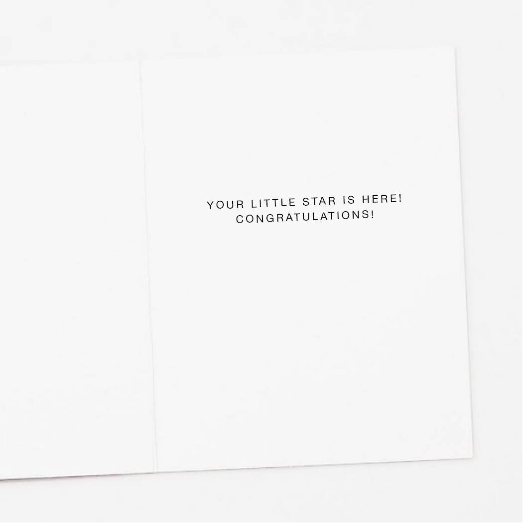 Bright World New Baby Greeting Card