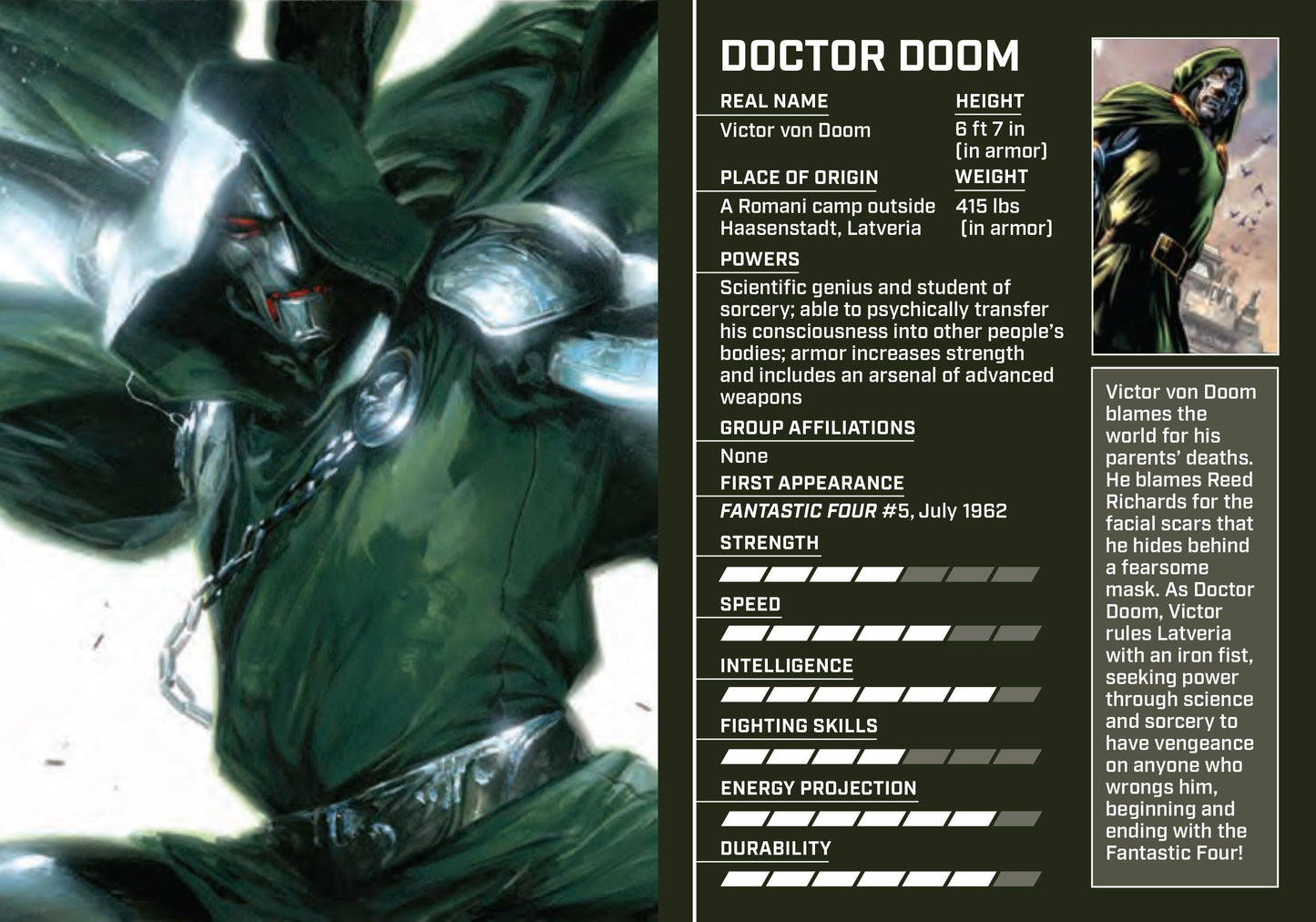 Marvel Comics: Mini Book of Villains