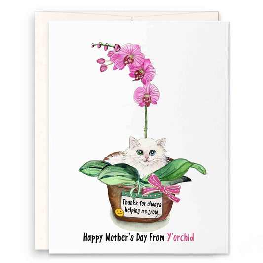 Your Orchid Mom - Funny Mother's Day Card