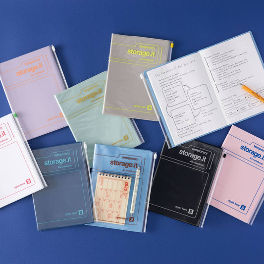 Vol.2 Eco-friendly refillable Notebook A5 / STORAGE.it