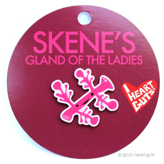 Skene's Gland Lapel Pin - Gland of the Ladies