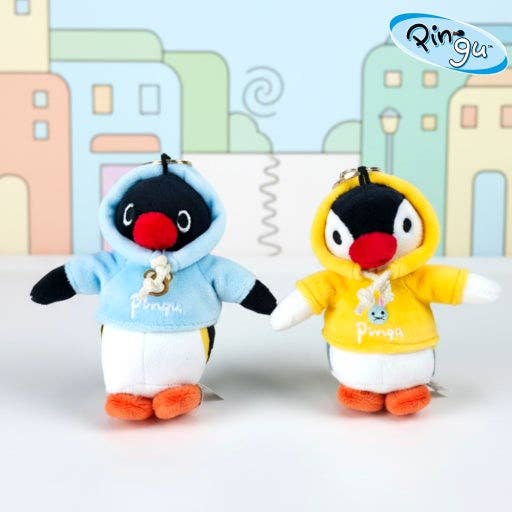 Limited! Pingu & Pinga Hoodie Plush Bag Charm