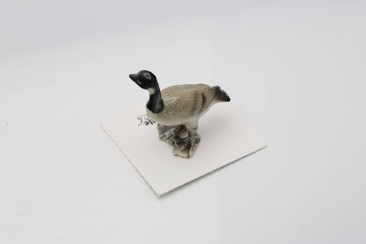 Honk Canada Goose Porcelain Miniature