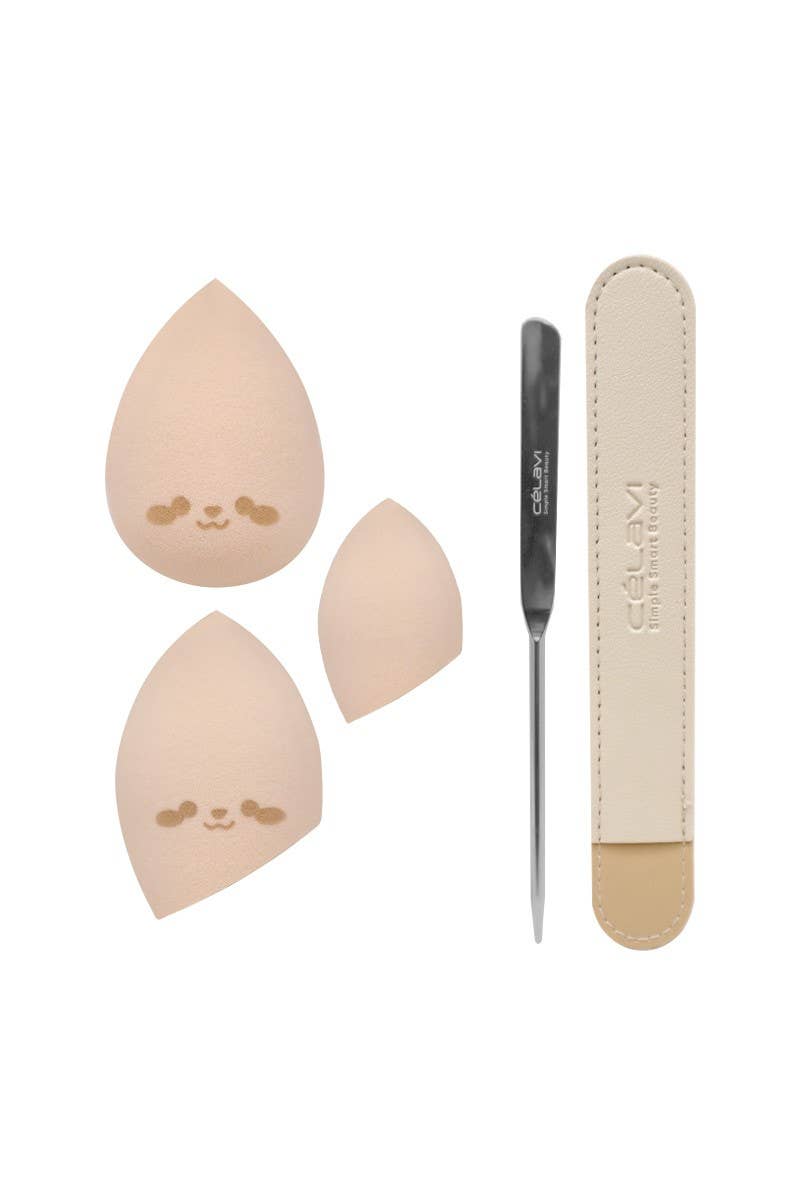Blending Besties Spatula & Makeup Sponge