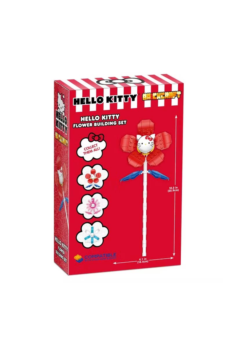 Brickcraft Hello Kitty Flower Build Set