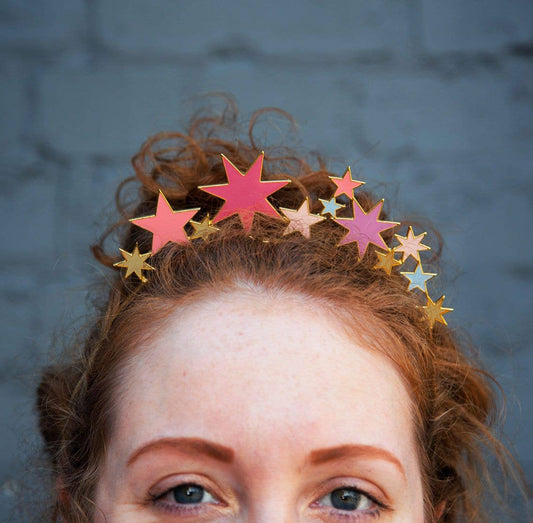 Rose Star Headband | Birthday Party Supplies |