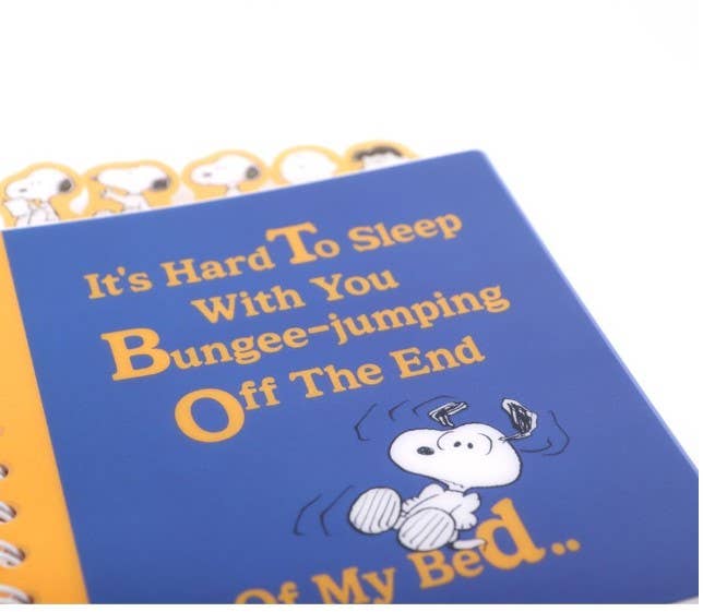 Peanuts Snoopy 5 Section Index Journal Note Book