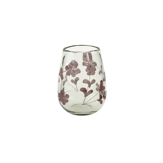 Rosalie Etched Vase S, Lilac