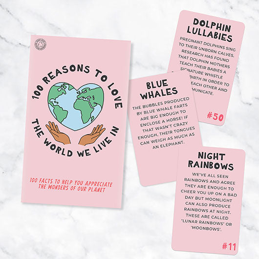 Reasons To Love The World  100 Cards