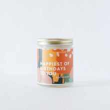 Load image into Gallery viewer, HAPPIEST OF BIRTHDAYS TO YOU 9OZ CANDLE
