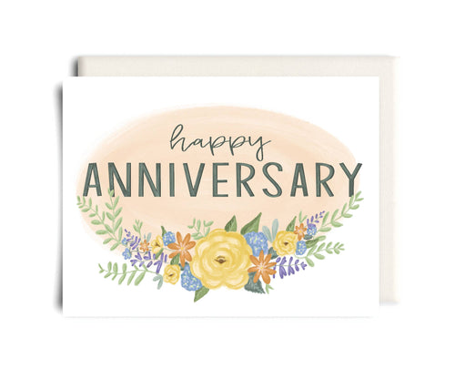 Happy Anniversary | Anniversary Greeting Card - Front & Company: Gift Store