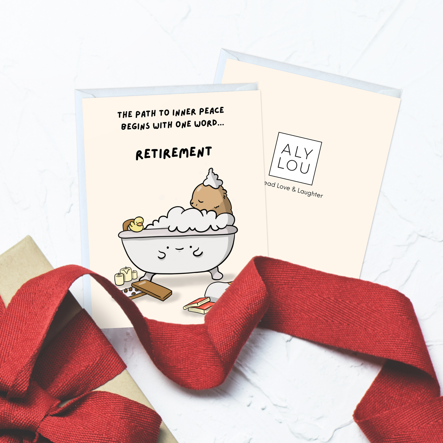 Retirement Sarcastic Greeting Card (One Word... Retirement)