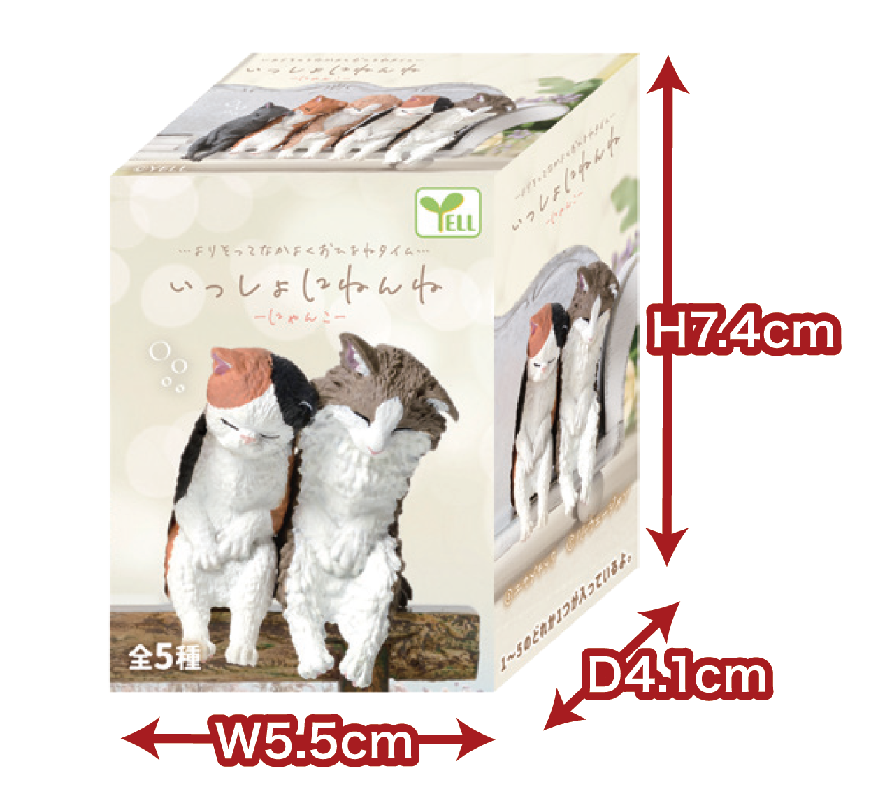 JAPANESE BLIND BOX - LET'S SLEEP CAT BLIND BOX
