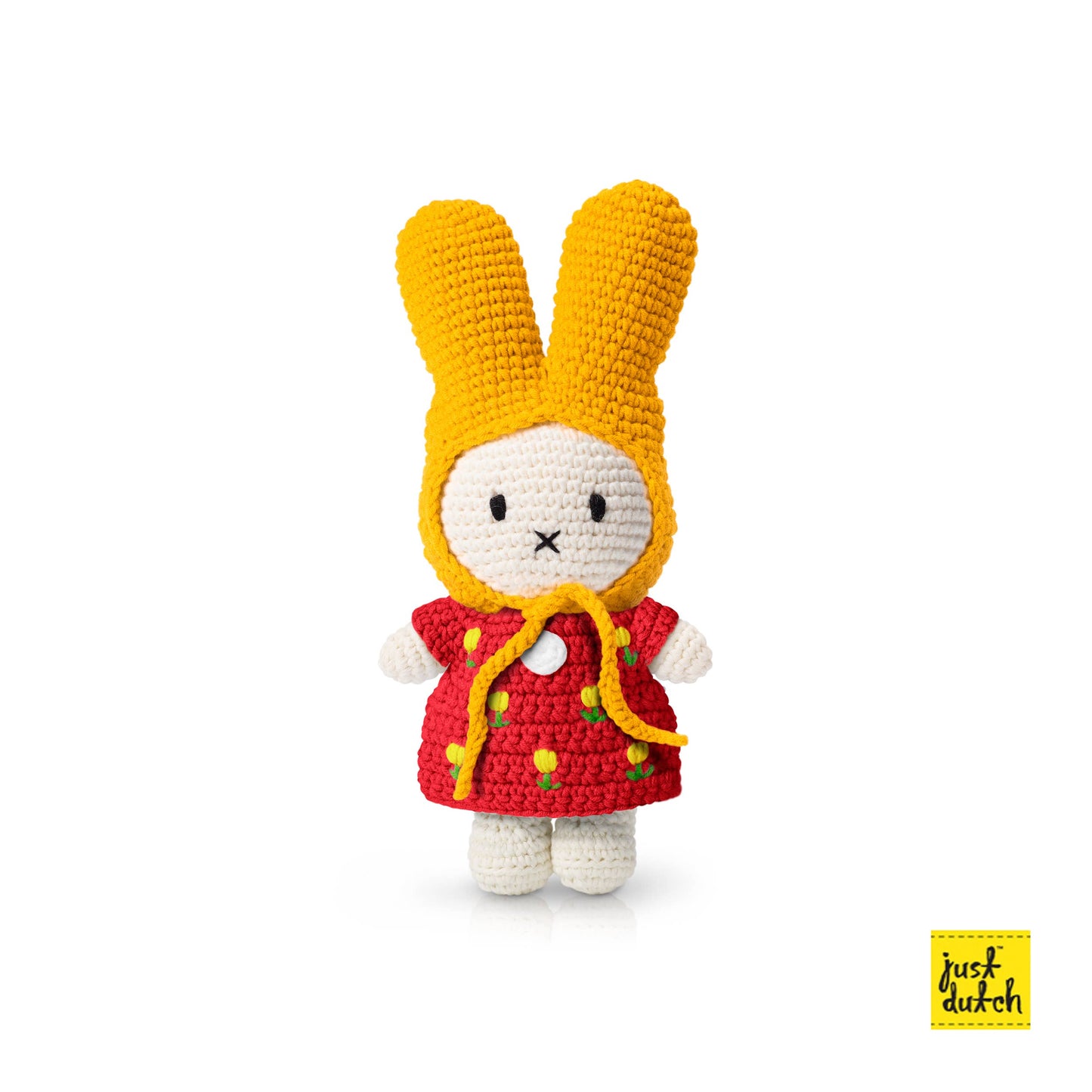 Miffy Tulip Dress: Blue With Red Hat