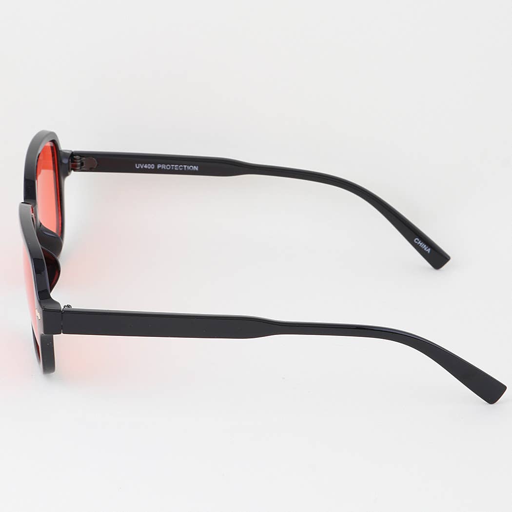 Bright Tinted Arrow Sunglasses