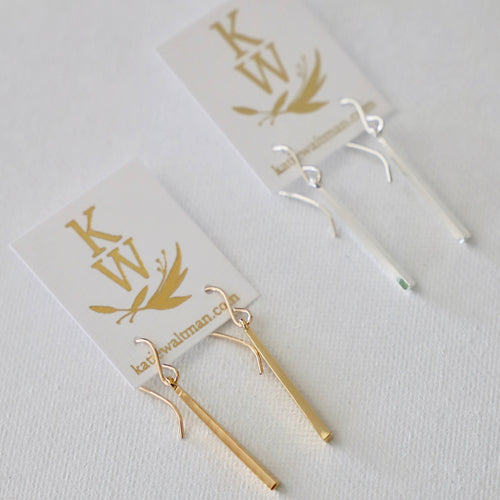 PETITE BAR EARRINGS - Front & Company: Gift Store