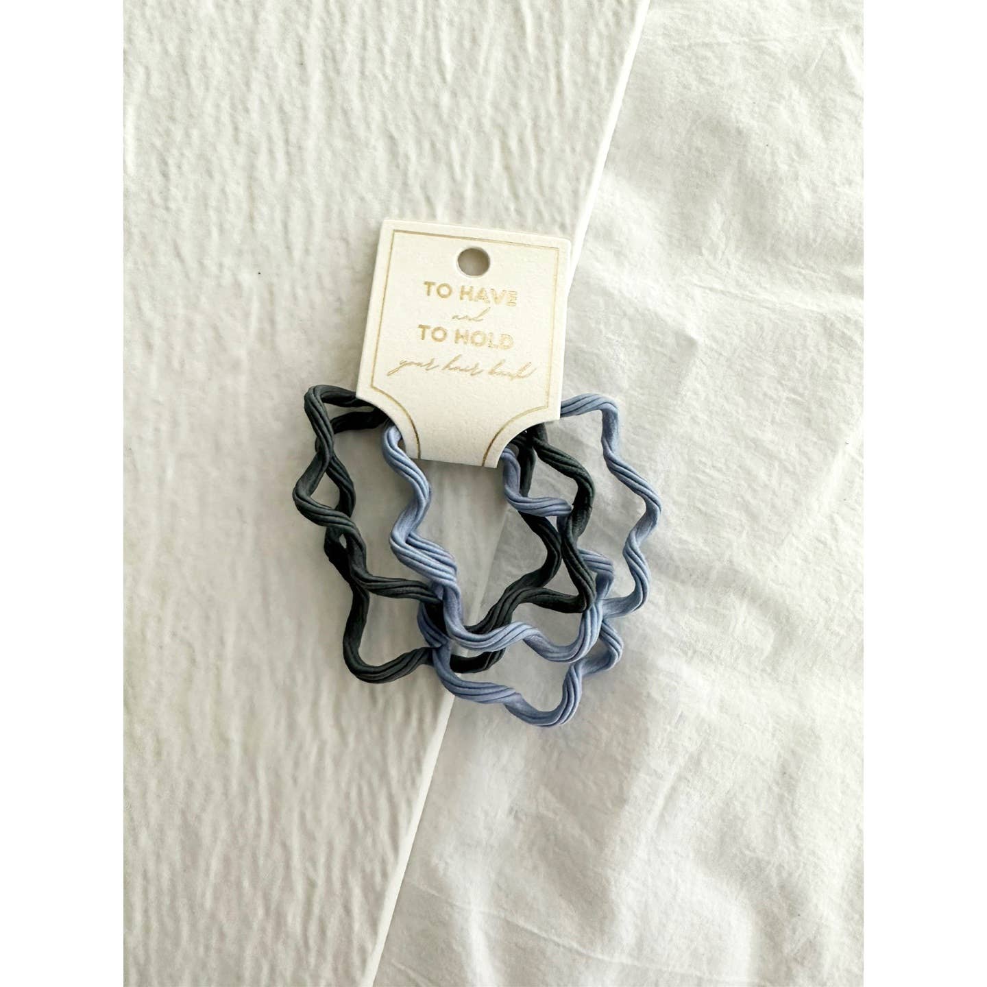 Assorted Thin Wavy Hair Ties - GORI