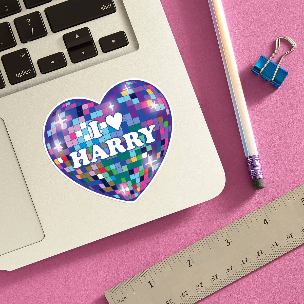 I Heart Harry Die Cut Sticker