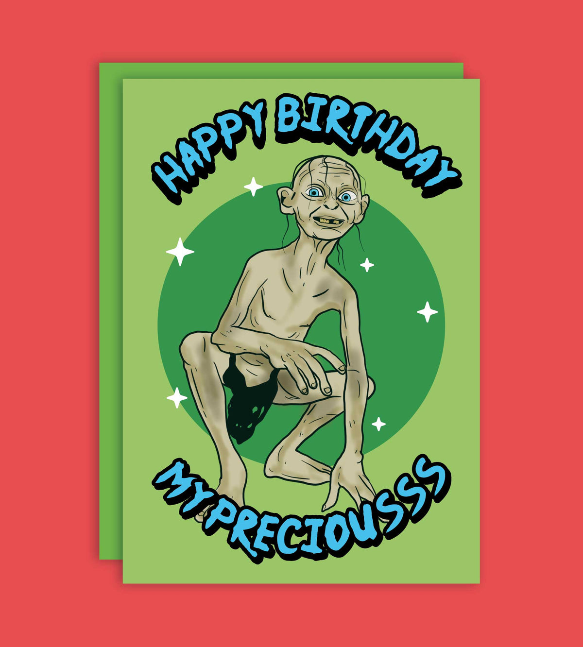 Happy Birthday My Precious Funny Halloween Greeting Card