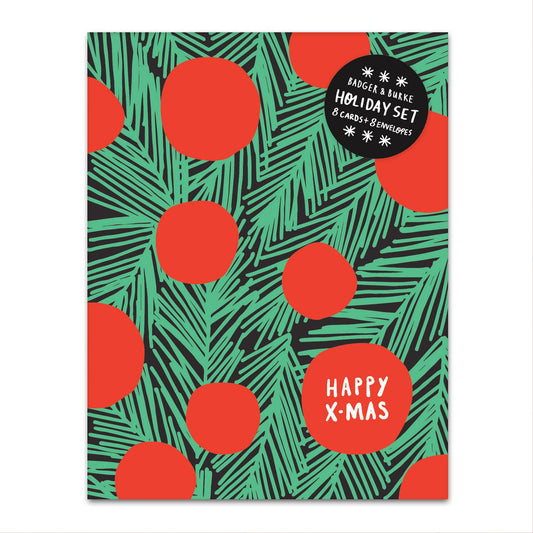 Tree & Baubles Card