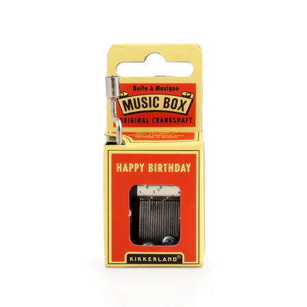 Happy Birthday Crank Music Box - Front & Company: Gift Store