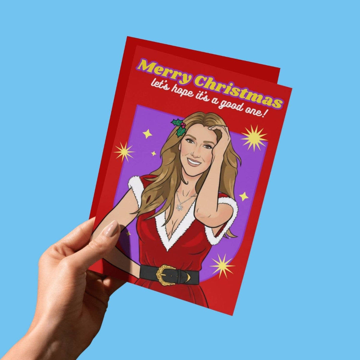Merry Christmas, Hope It's A Good One A6 Xmas Card